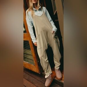 NWT FP Movement by Free People Hot Shot Onesie in Sage Stone